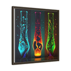 Three States of Flow, Art Print — Colorful Modern Wall Canvas