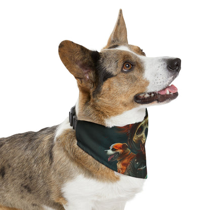 Biker Dawg Dog Pet Bandana Collar