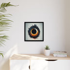 Eclipse of Industry, Art Print — Colorful Modern Wall Canvas