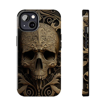 Metallic Chrome Skulls and classic Designed 5 Phone Cases