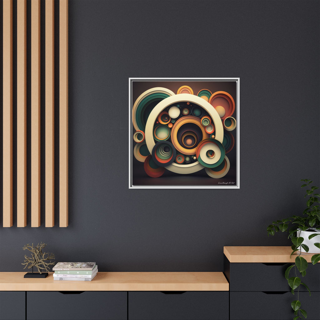 Inner Resonance, Art Print — Colorful Modern Wall Canvas