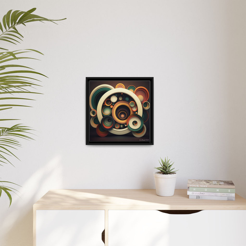 Inner Resonance, Art Print — Colorful Modern Wall Canvas