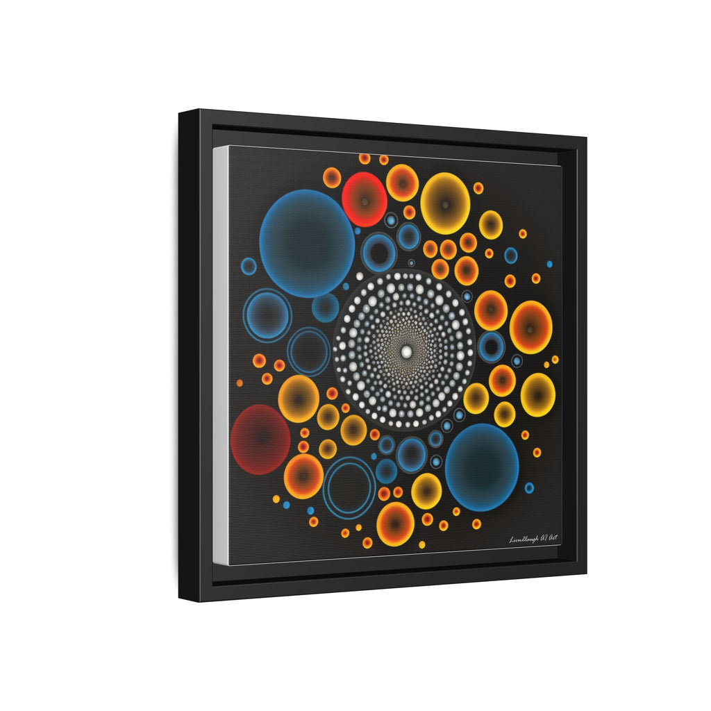 Gilded Tide, Art Print — Colorful Modern Wall Canvas