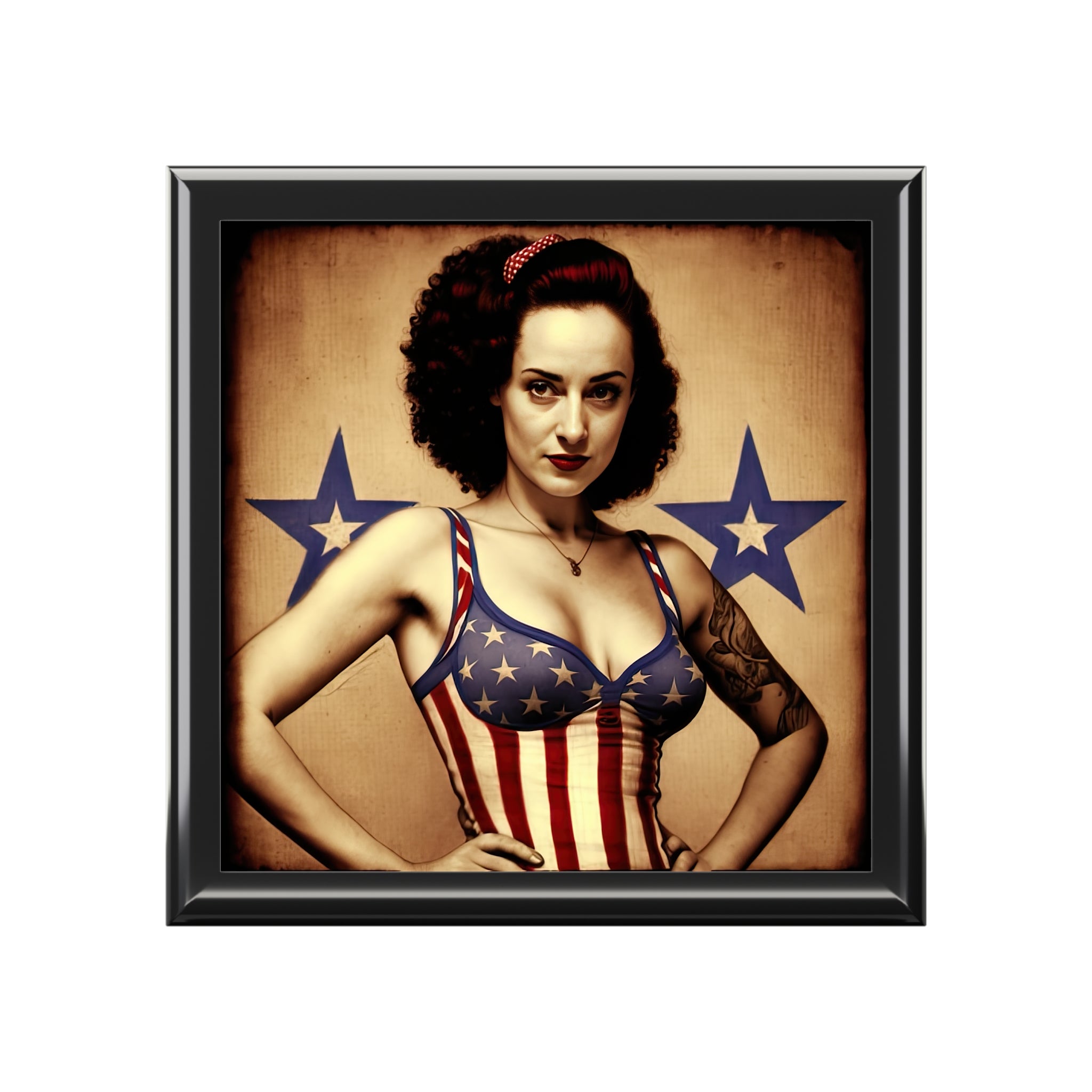 Retro Jewelry Box Jewelry Box