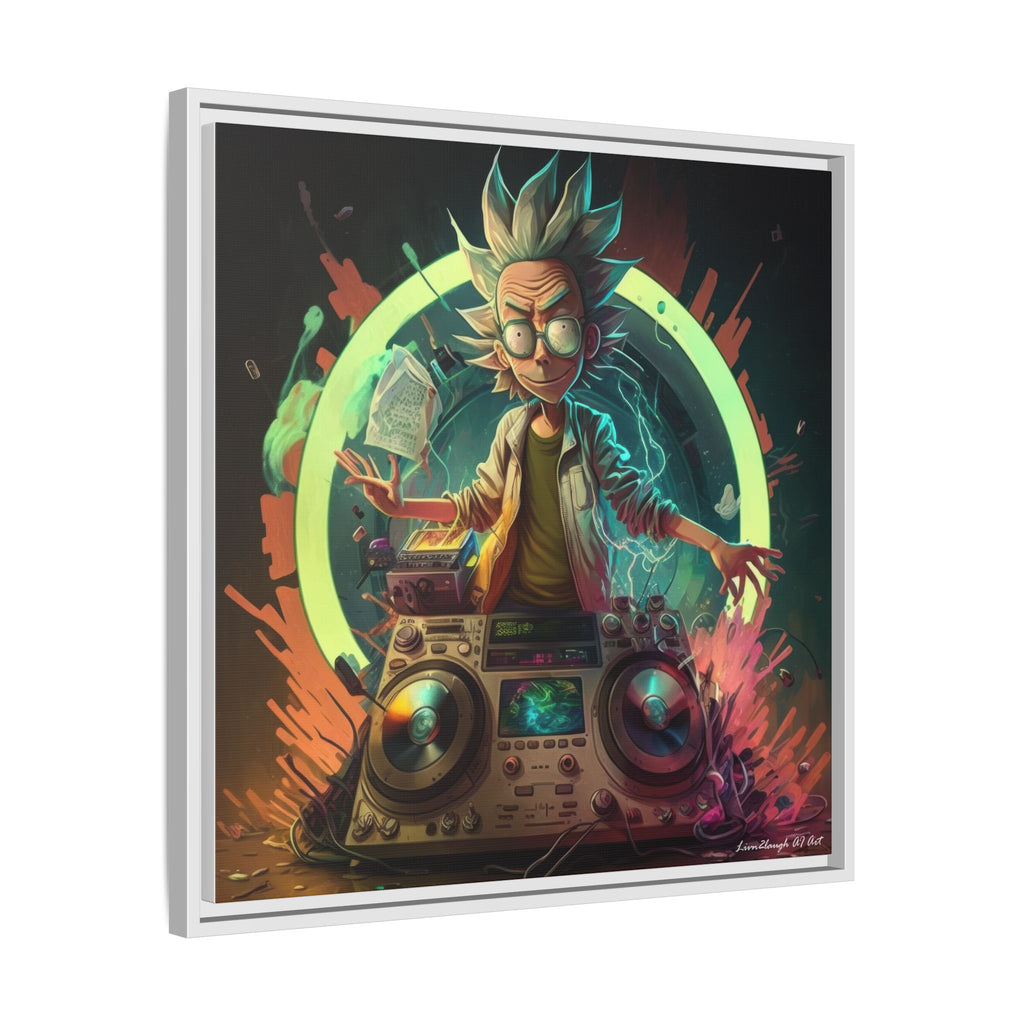 Frequency of Genius, Art Print — Colorful Modern Wall Canvas