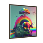 Sanctuary of Color, Art Print — Colorful Modern Wall Canvas