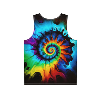 Bold And Beautiful Tie Dye Style Three 4 Men's Tank (AOP)