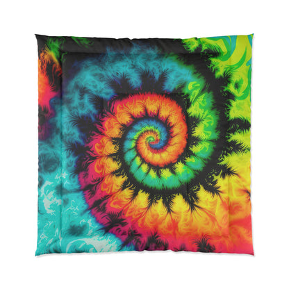 Bold And Beautiful Tie Dye Style Three Comforter