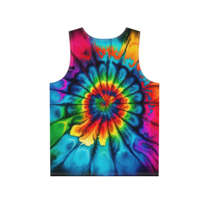 Bold And Beautiful Tie Dye Two 2 Men's Tank (AOP)