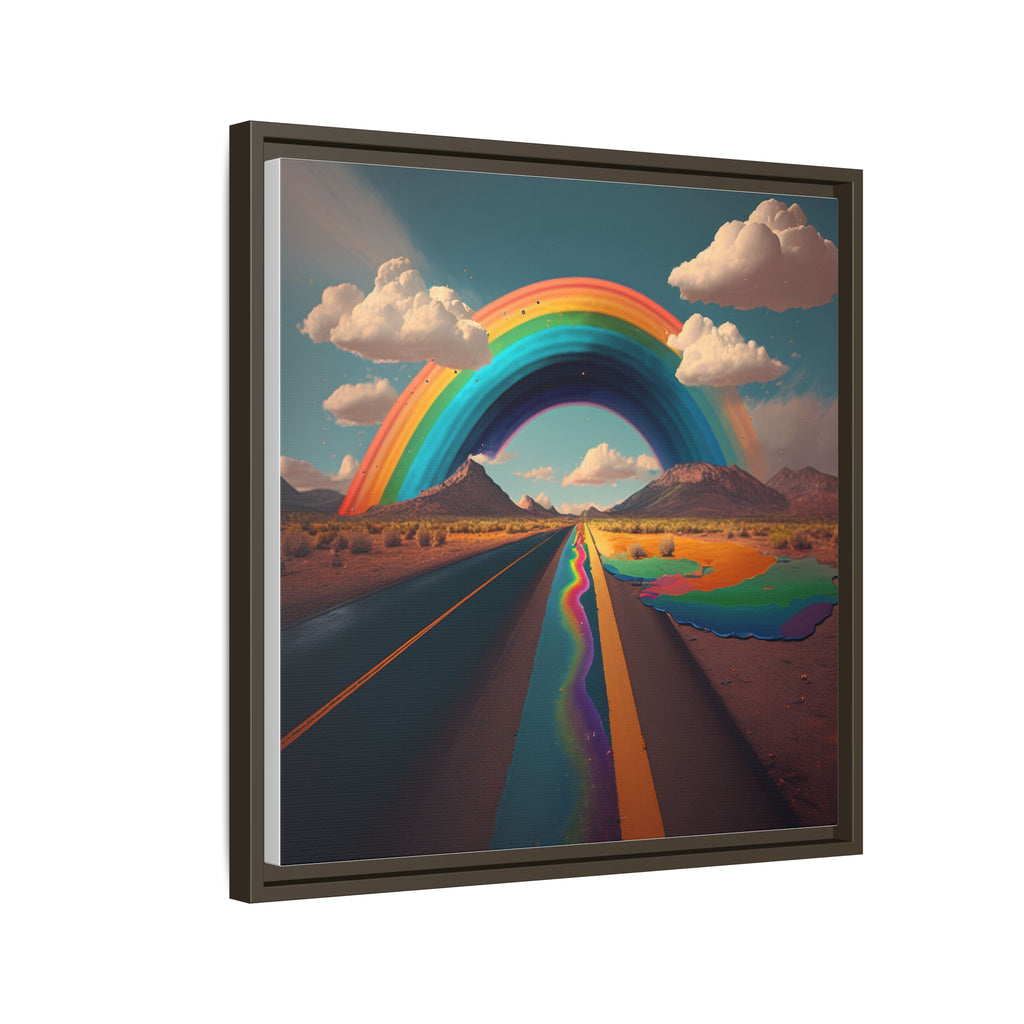 Road to Color, Art Print — Colorful Modern Wall Canvas