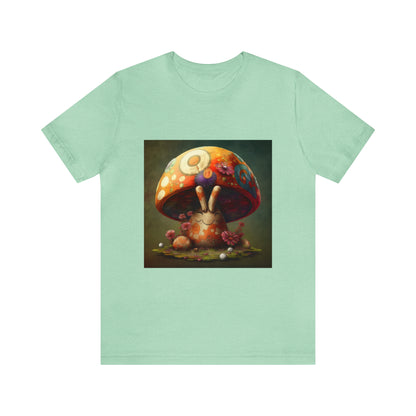 Hippie Mushroom Color Candy Style Design Style 8 Unisex Jersey Short Sleeve Tee