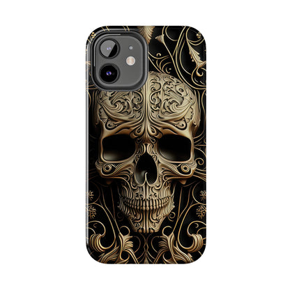 Metallic Chrome Skulls and Classic Designed 8 Tough Phone Cases