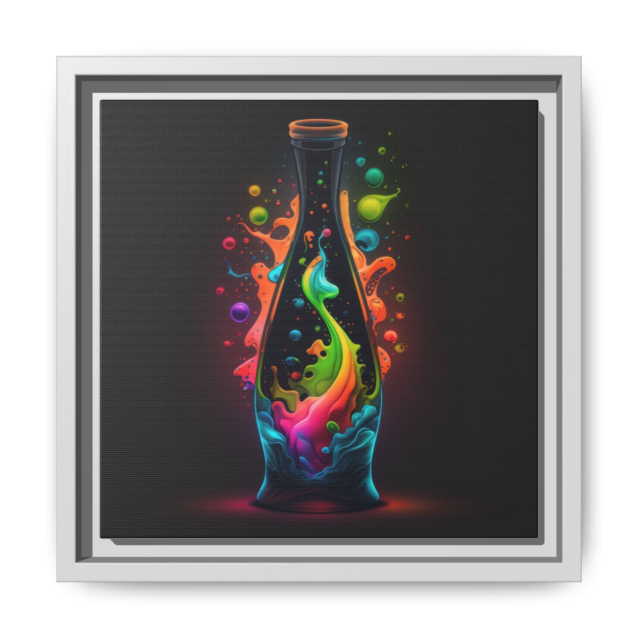 Chromatic Ascent, Art Print — Colorful Modern Wall Canvas