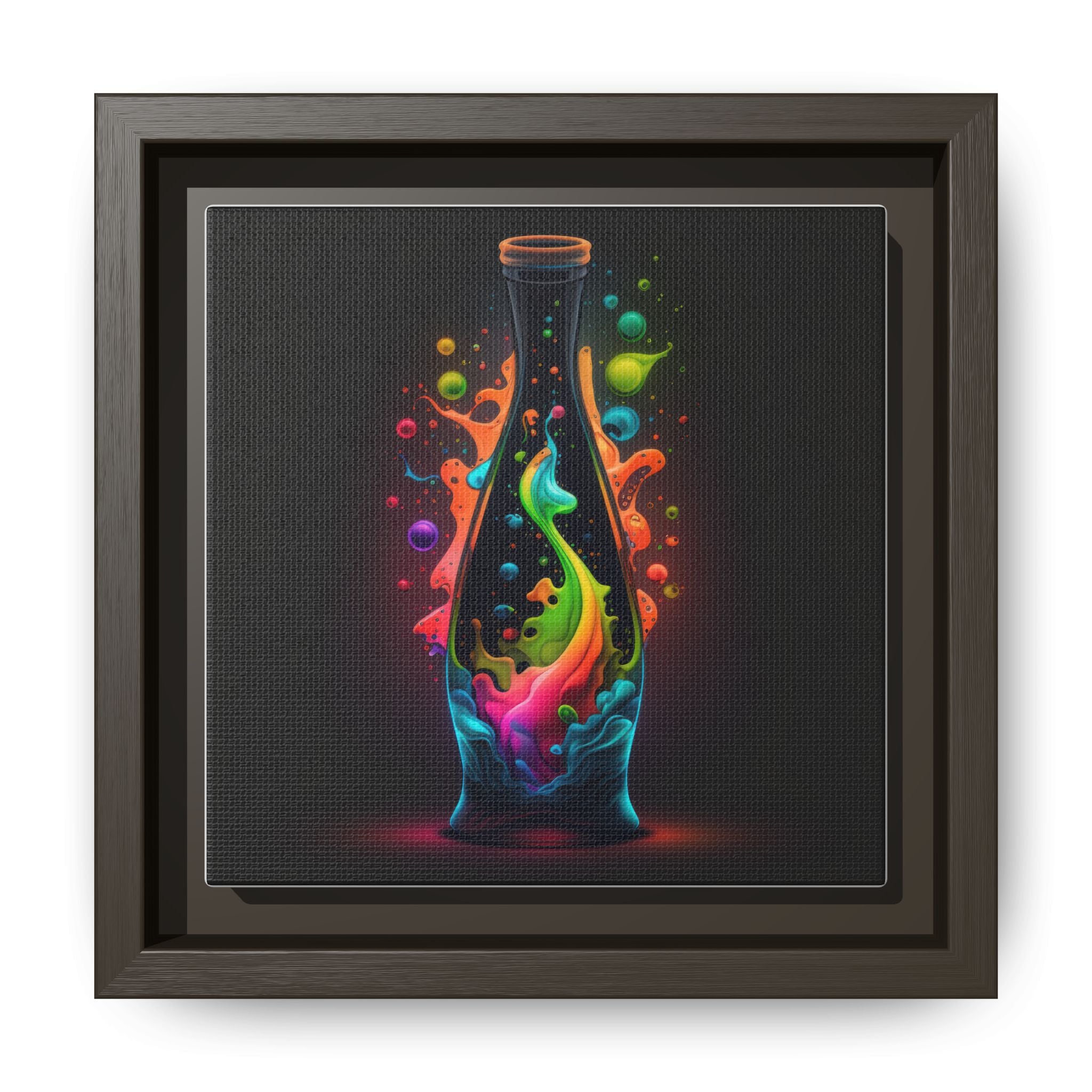 Chromatic Ascent, Art Print — Colorful Modern Wall Canvas