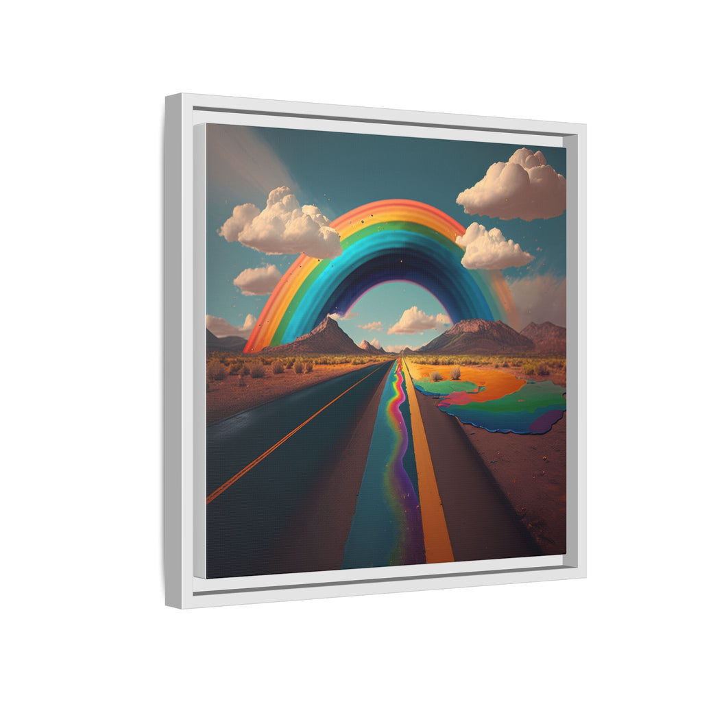 Road to Color, Art Print — Colorful Modern Wall Canvas