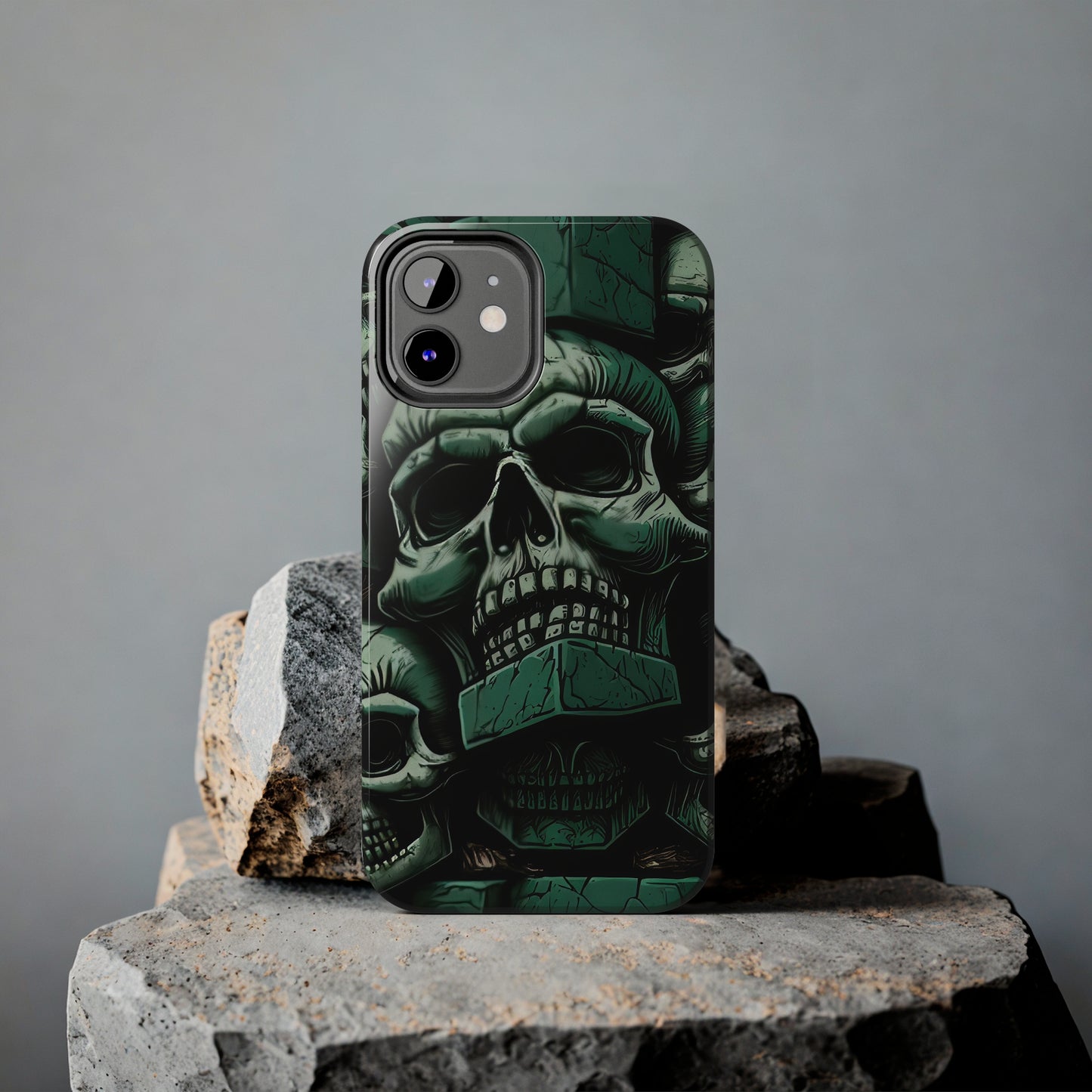 Metallic Chrome Skulls and classic Designed 15 Tough Phone Cases