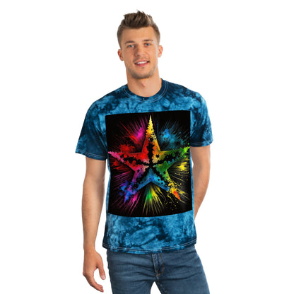 Bold And Beautiful Star Tie-Dye Style 2 Tie-Dye Tee, Crystal