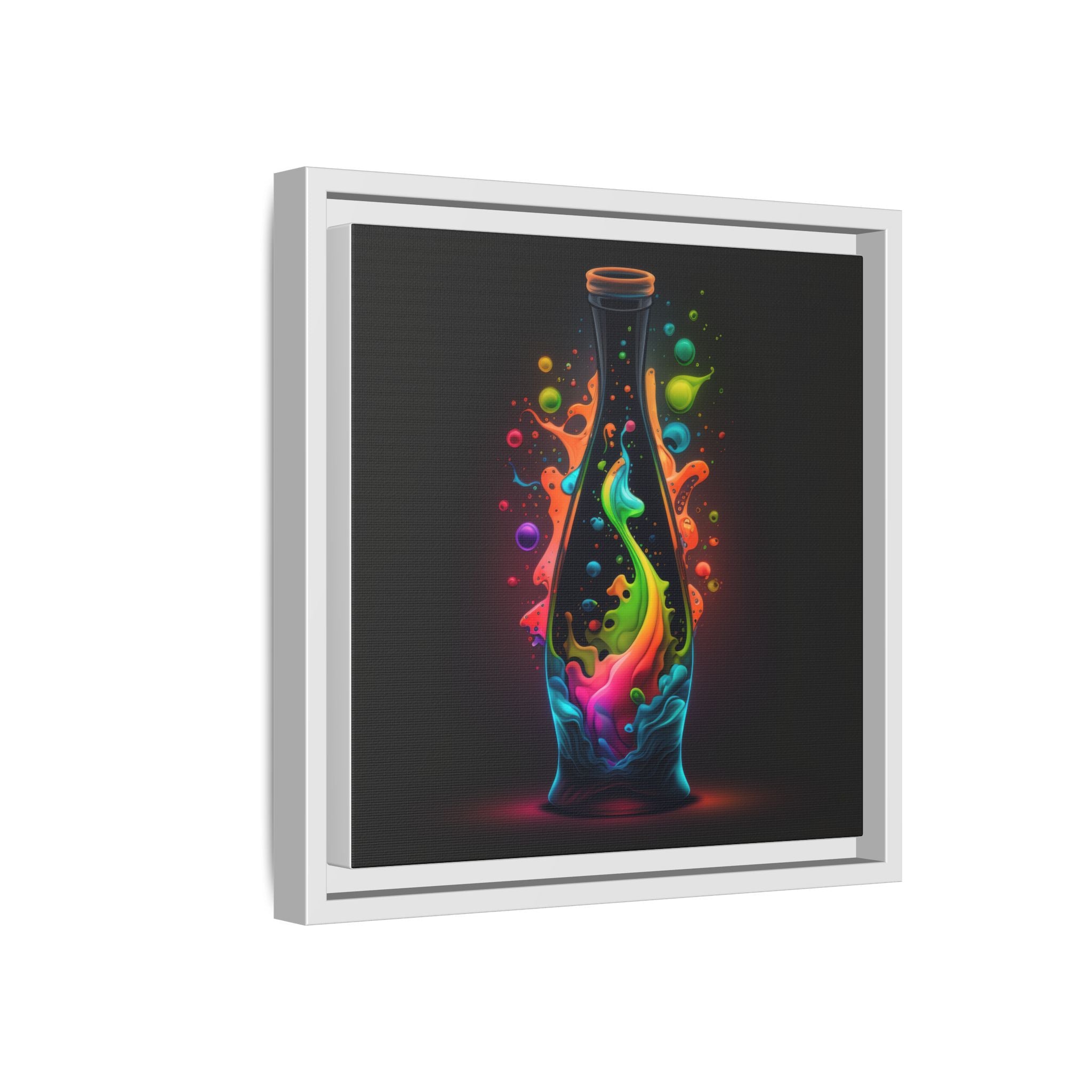 Chromatic Ascent, Art Print — Colorful Modern Wall Canvas