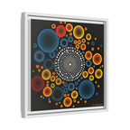 Gilded Tide, Art Print — Colorful Modern Wall Canvas