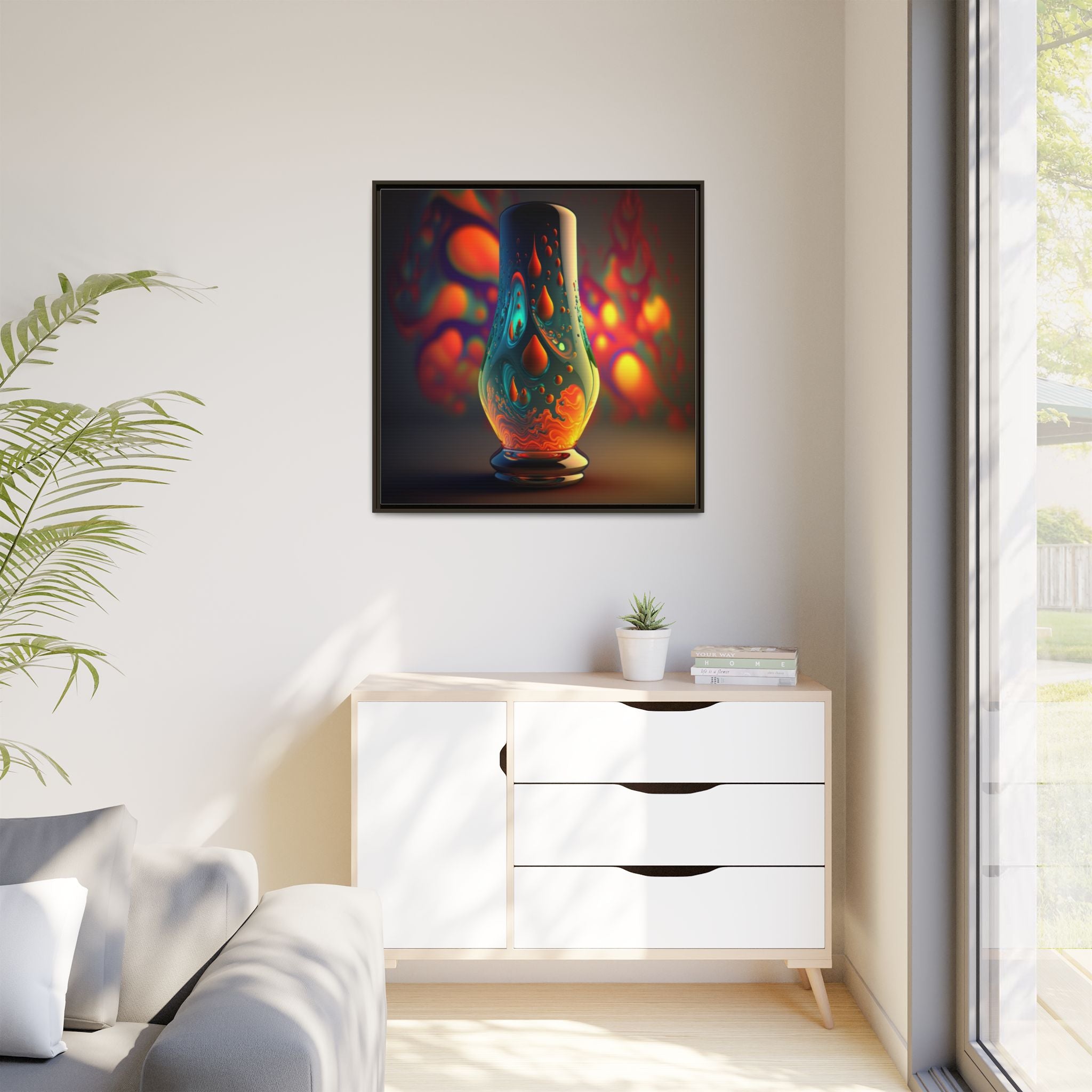 Molten Reverie, Art Print — Colorful Modern Wall Canvas