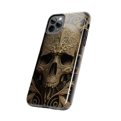 Metallic Chrome Skulls and classic Designed 5 Phone Cases