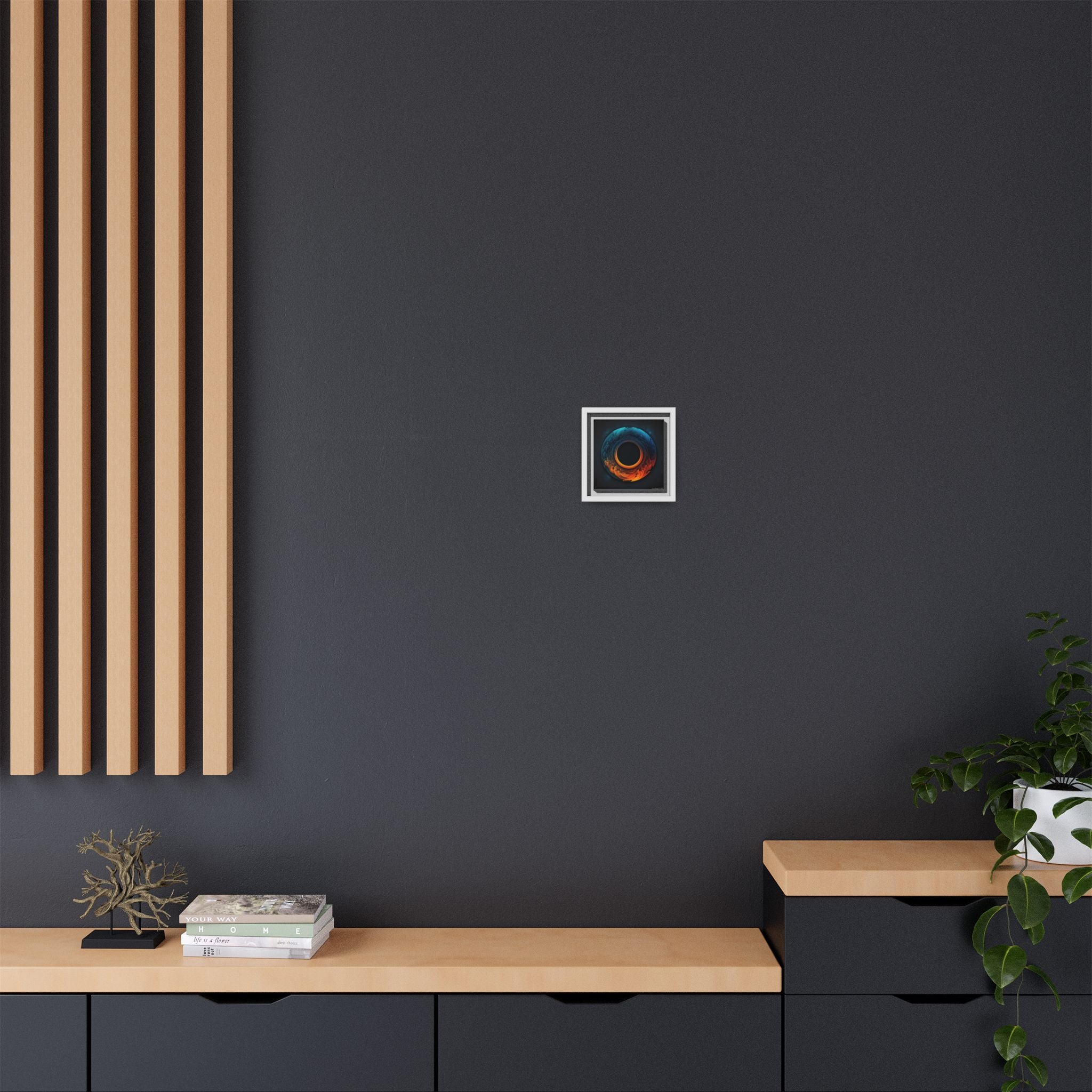 Molten Silence, Art Print — Colorful Modern Wall Canvas