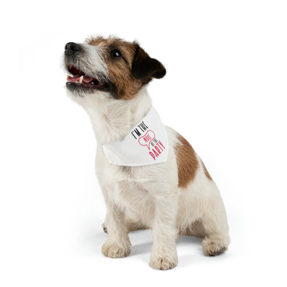 I'm The Woof Of The Party, By Art Designs, Dog Pet Bandana Collar