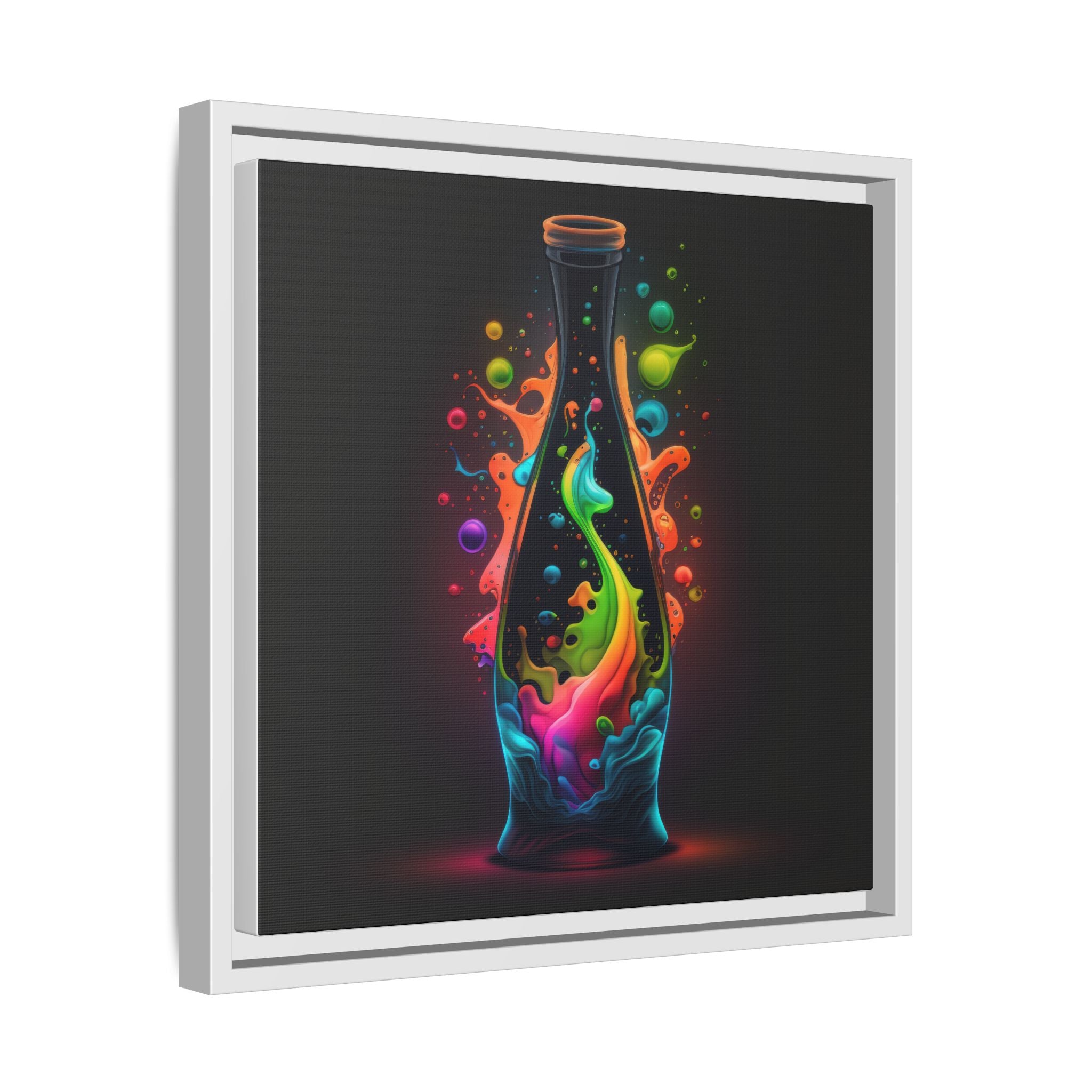Chromatic Ascent, Art Print — Colorful Modern Wall Canvas