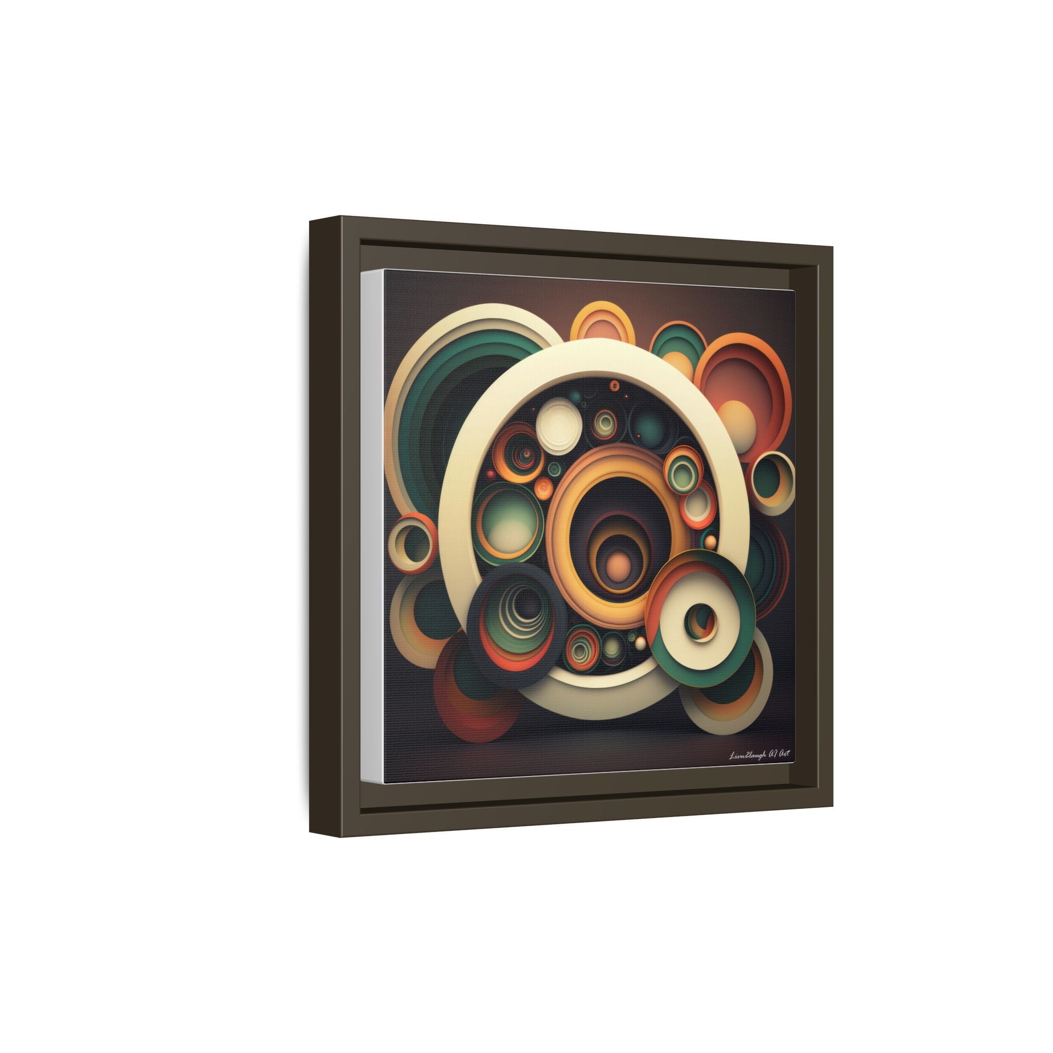 Inner Resonance, Art Print — Colorful Modern Wall Canvas