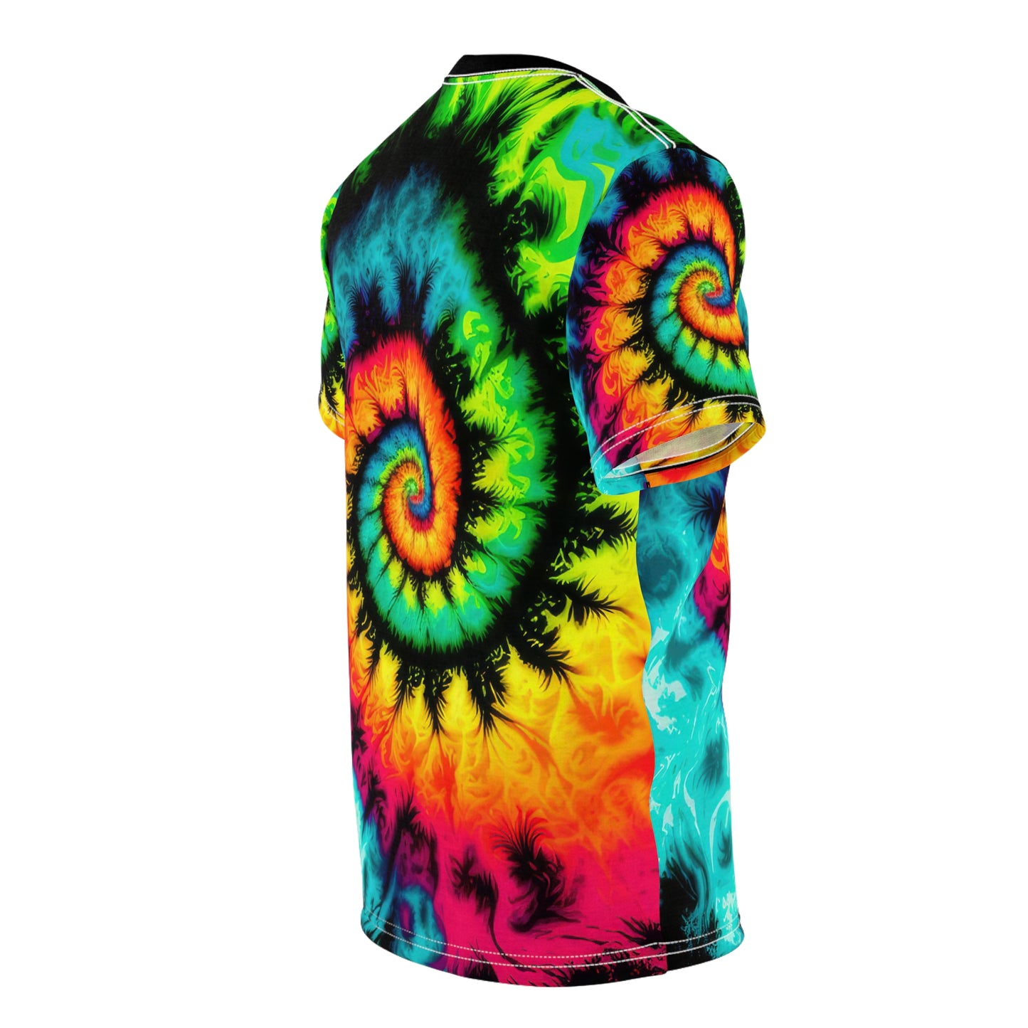 Bold And Beautiful Tie Dye Style Two Unisex Cut & Sew Tee (AOP)