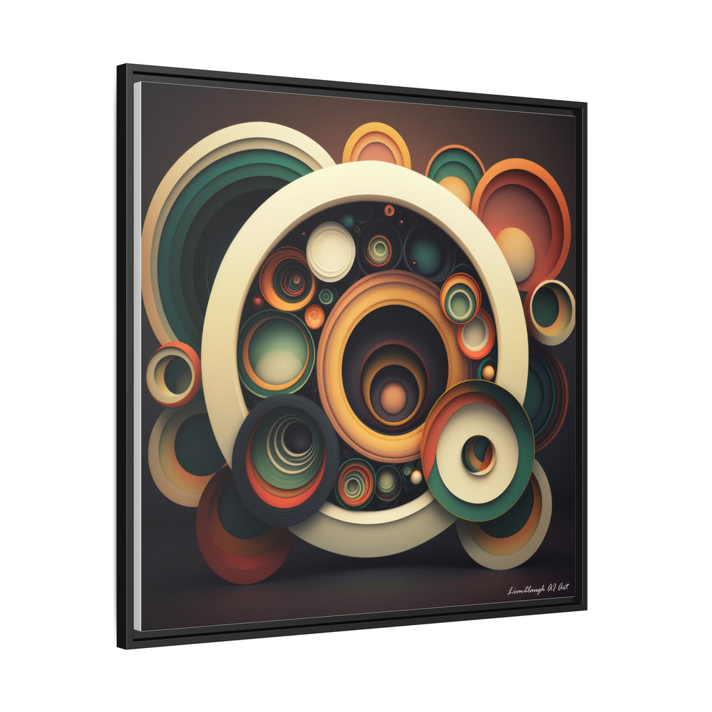 Inner Resonance, Art Print — Colorful Modern Wall Canvas
