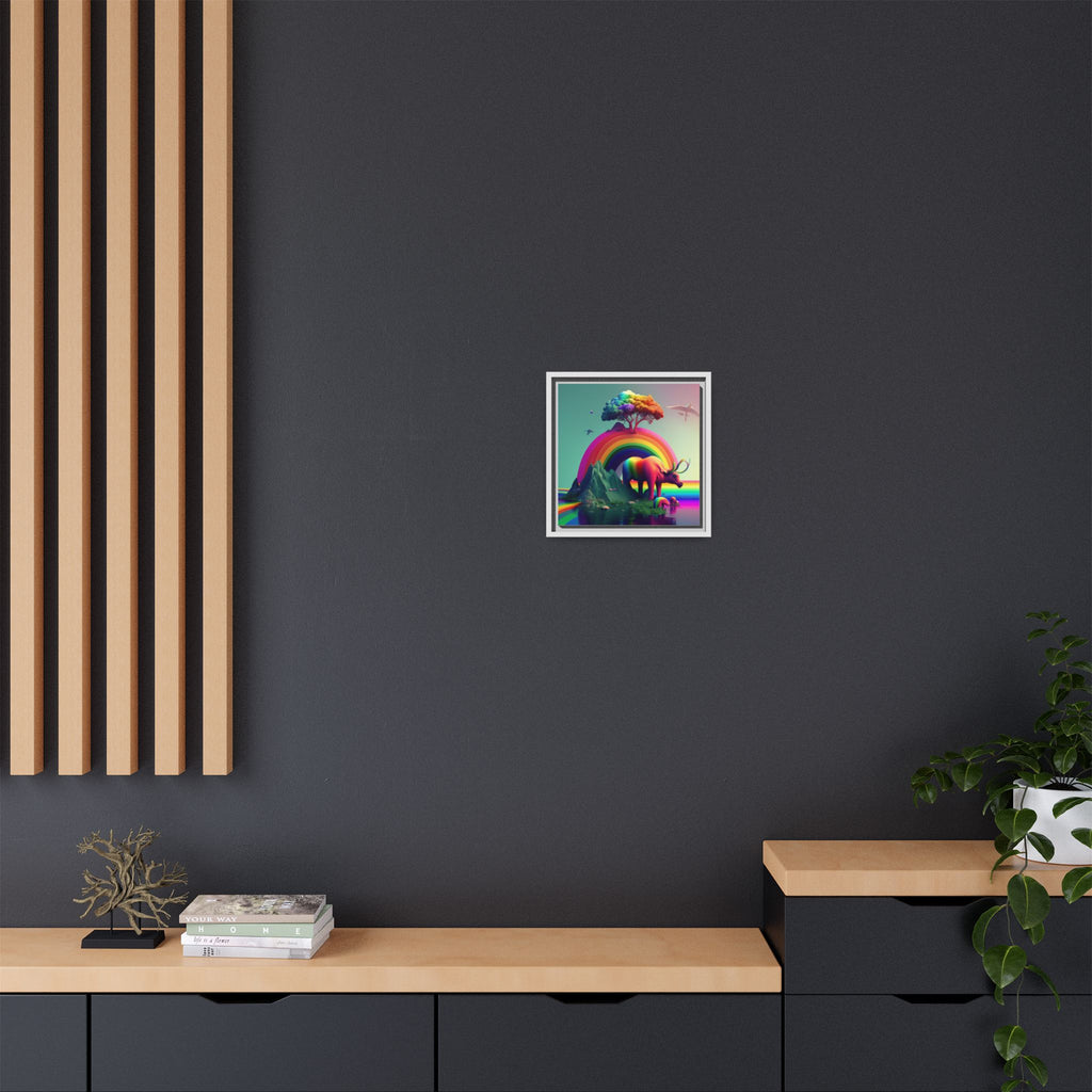 Sanctuary of Color, Art Print — Colorful Modern Wall Canvas