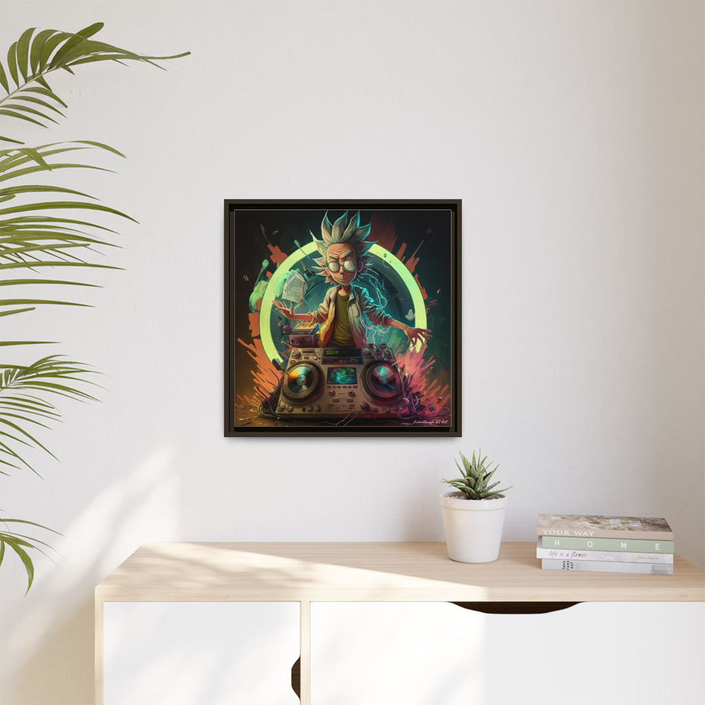 Frequency of Genius, Art Print — Colorful Modern Wall Canvas