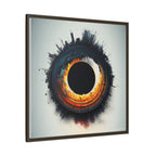 Eclipse of Industry, Art Print — Colorful Modern Wall Canvas