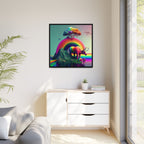 Sanctuary of Color, Art Print — Colorful Modern Wall Canvas