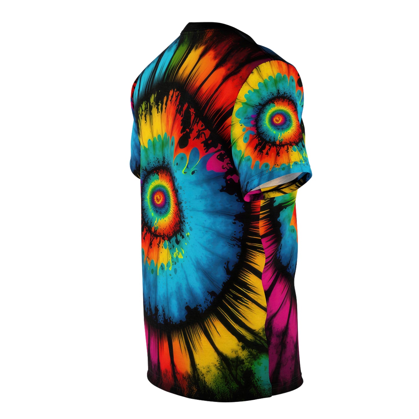 Bold And Beautiful Tie Dye Style Four Unisex Cut & Sew Tee (AOP)