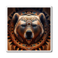 Magnificent Navajo Bear Style Four Magnets