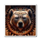Magnificent Navajo Bear Style Four Magnets