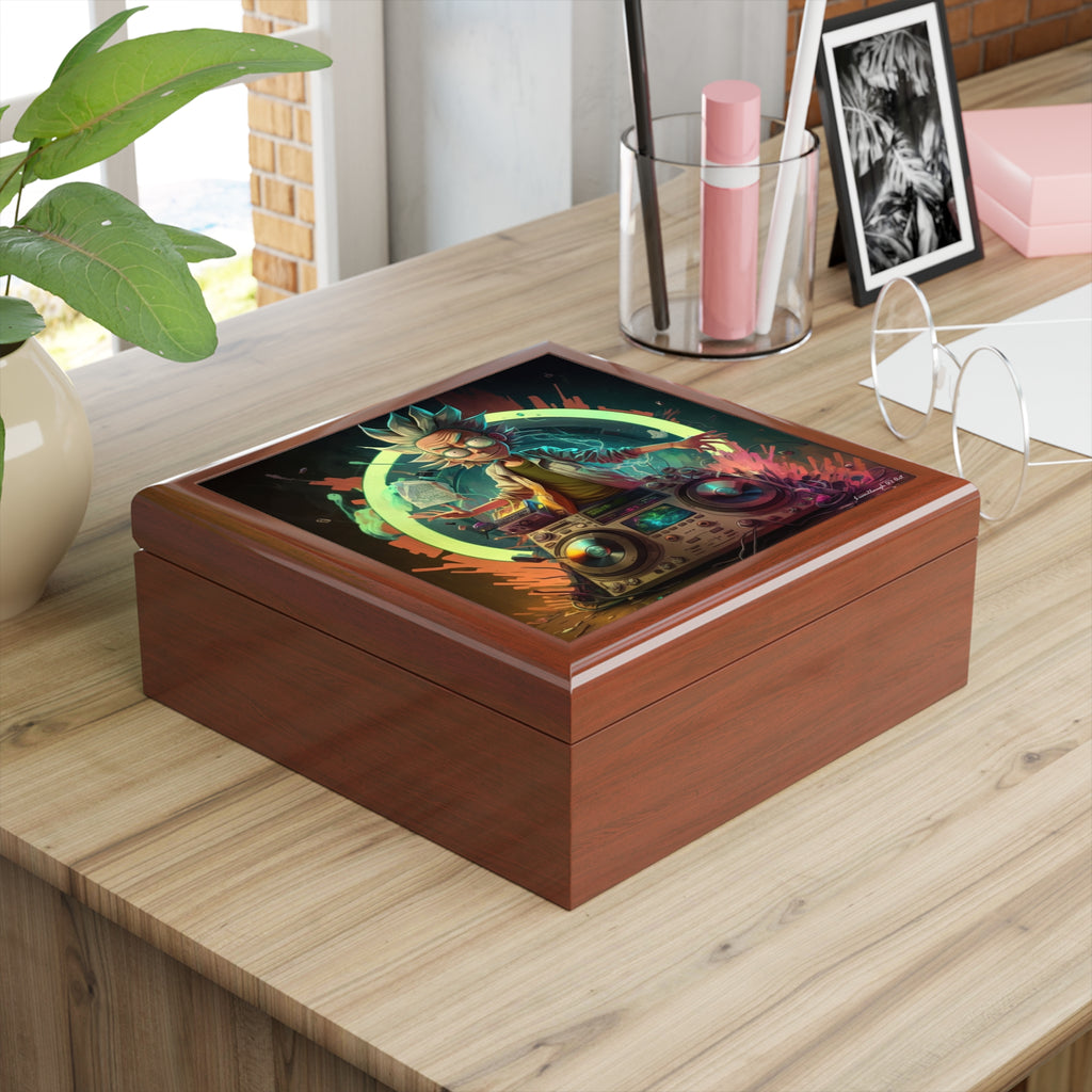 Frequency of Genius, Jewelry- Stash -Collection Box