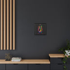 Chromatic Ascent, Art Print — Colorful Modern Wall Canvas