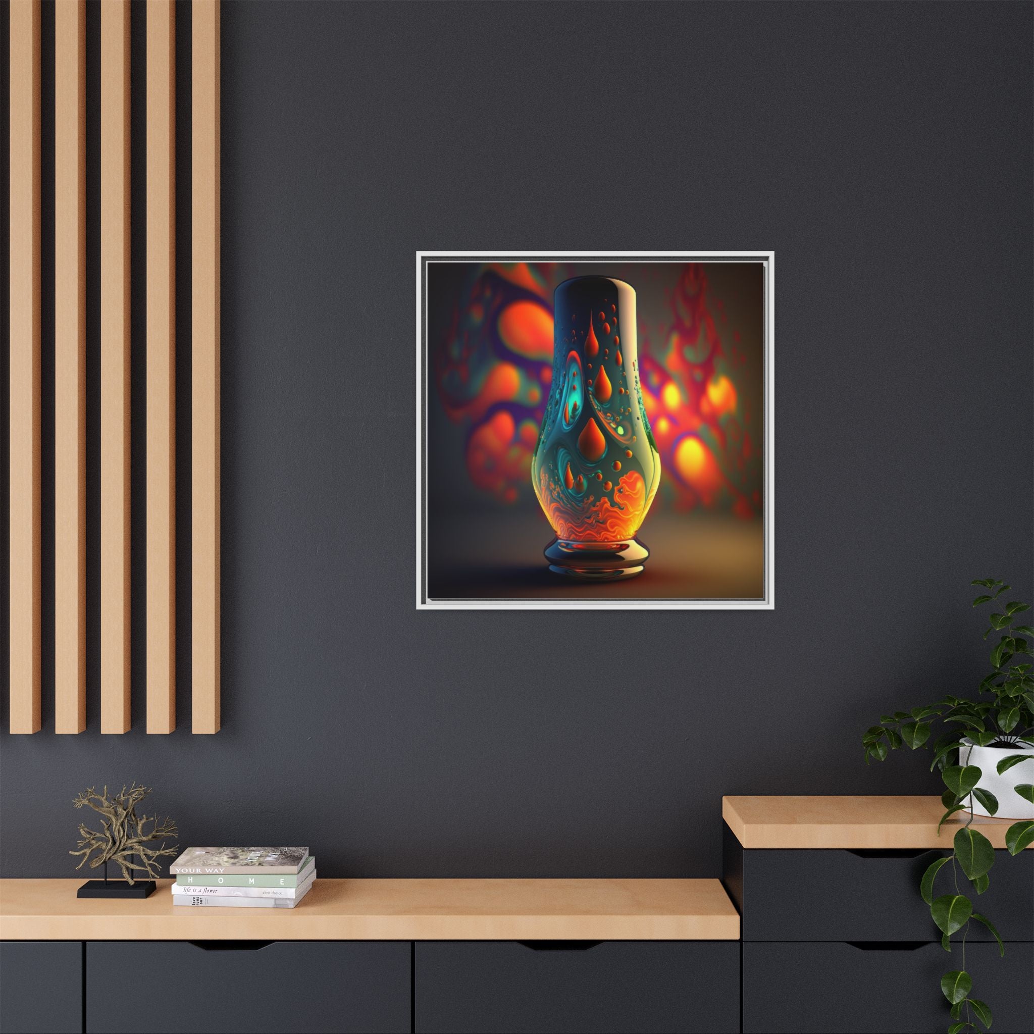 Molten Reverie, Art Print — Colorful Modern Wall Canvas