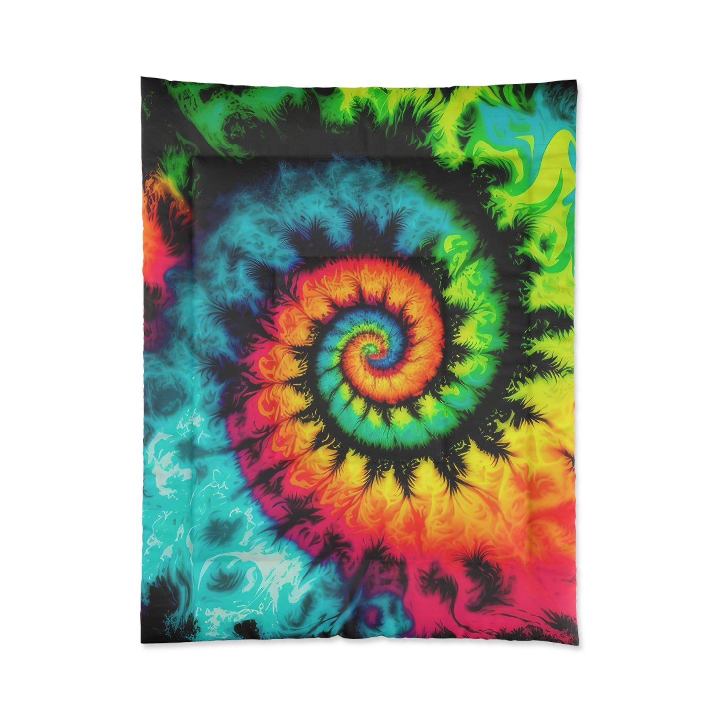 Bold And Beautiful Tie Dye Style Three Comforter