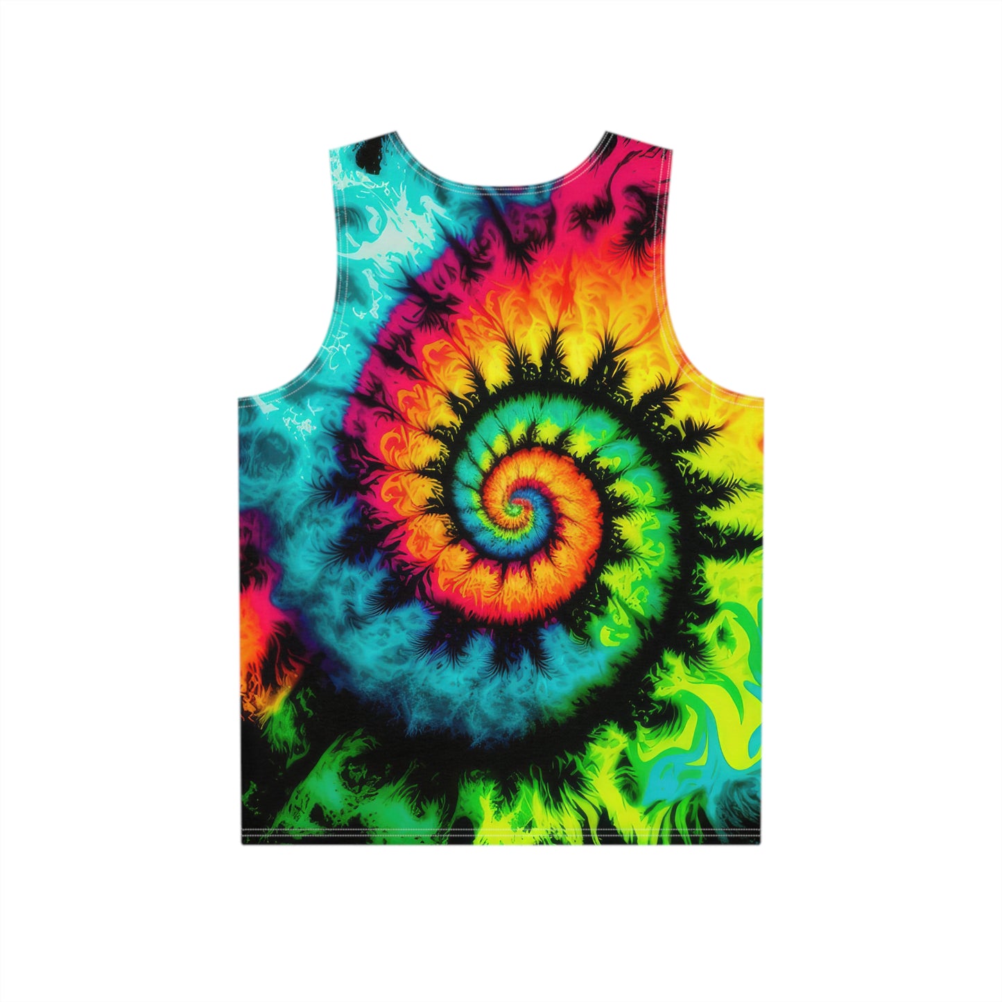 Bold And Beautiful Tie Dye Style Three Men's Tank (AOP)