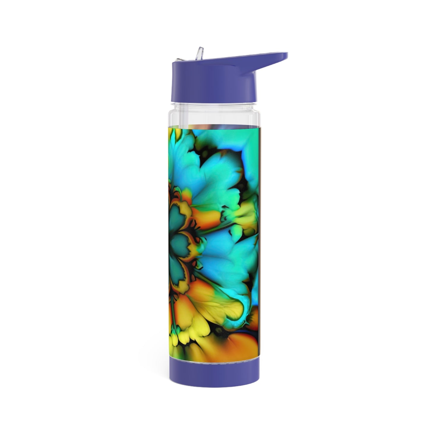 Bold And Beautiful Dye B 3 Blue Yellow Infuser Water Bottle