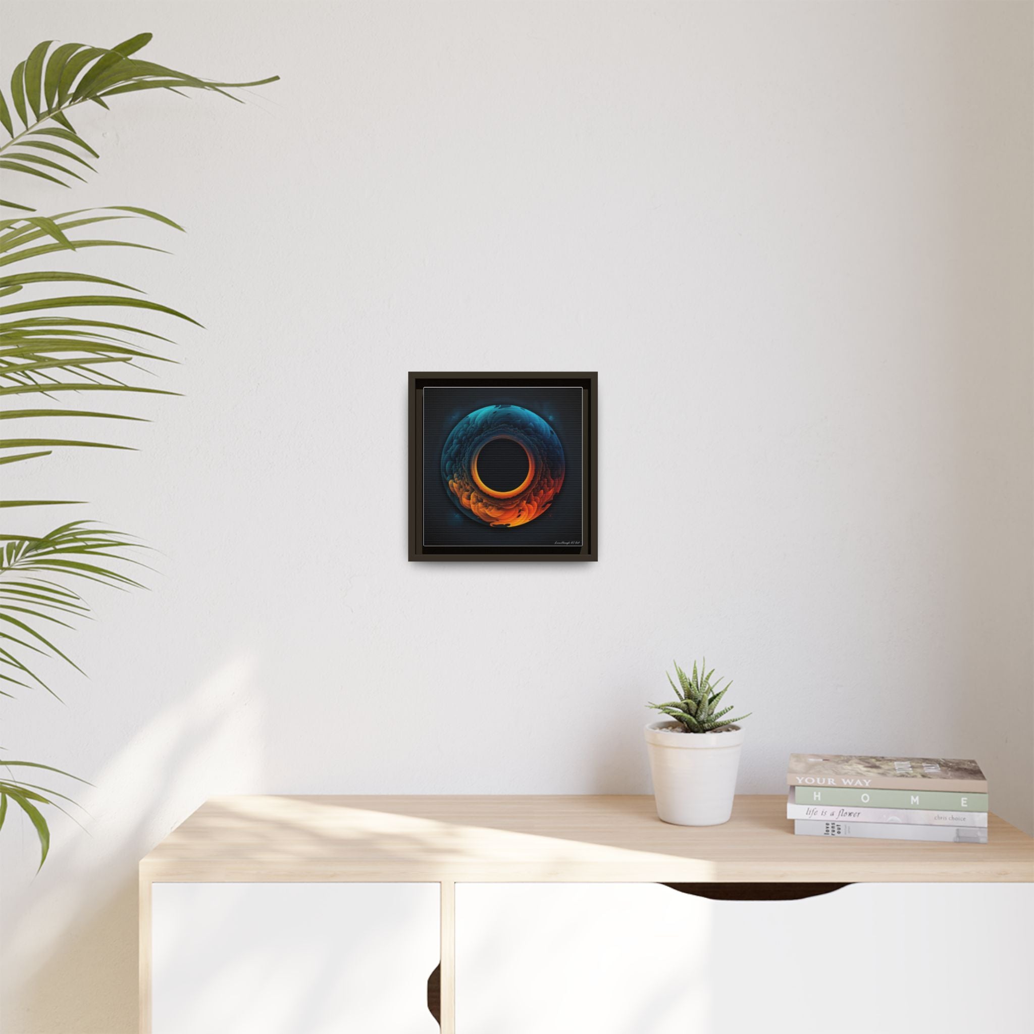 Molten Silence, Art Print — Colorful Modern Wall Canvas