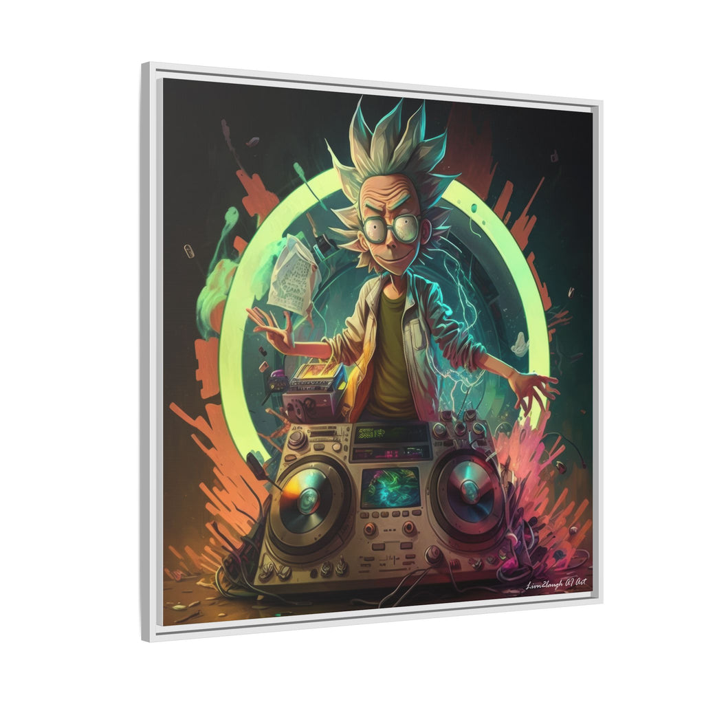 Frequency of Genius, Art Print — Colorful Modern Wall Canvas