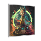 Frequency of Genius, Art Print — Colorful Modern Wall Canvas