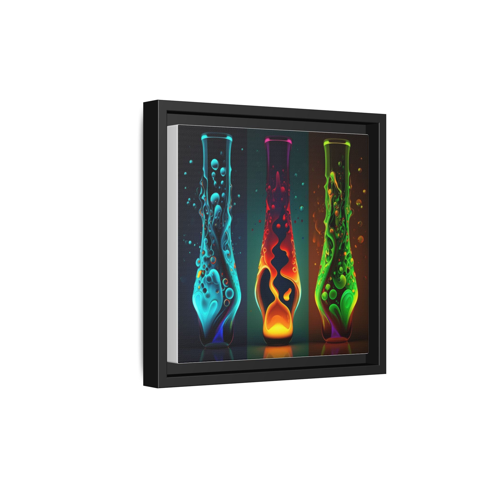 Three States of Flow, Art Print — Colorful Modern Wall Canvas