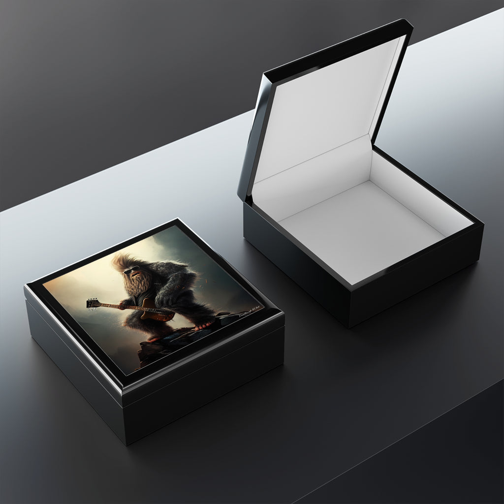 Rockin’ Sasquatch: The Legend of the Mountain Jam Jewelry- Stash -Collection Box