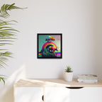 Sanctuary of Color, Art Print — Colorful Modern Wall Canvas